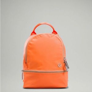 NWT Lululemon City Adventurer Backpack *Micro 3L Orange Frappe